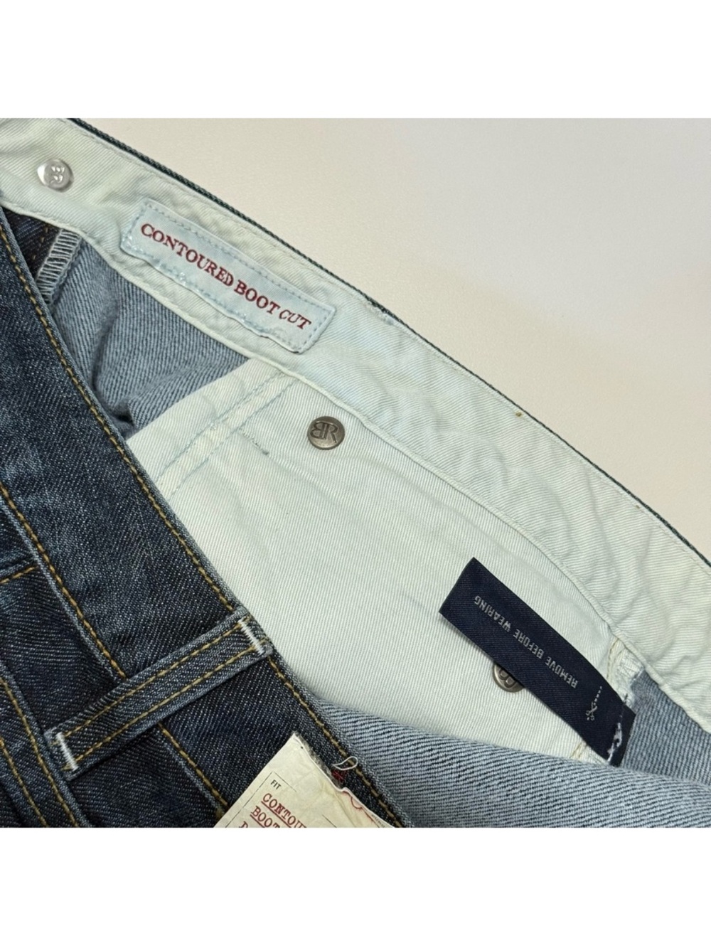 Banana Republic Dark Blue Jeans Size 10 NWT - Picture 9 of 9